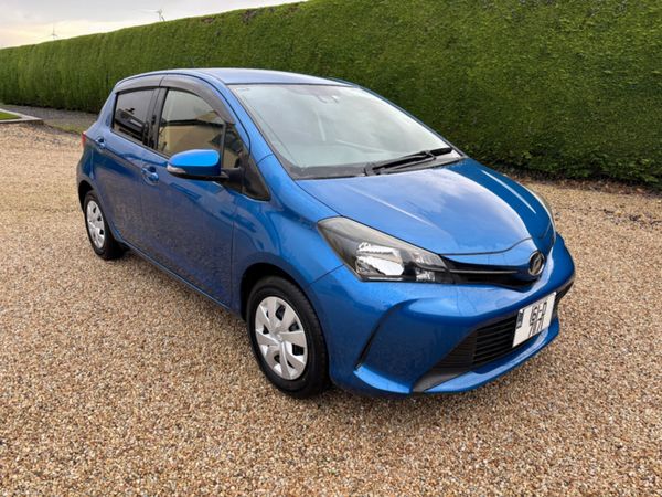 Toyota Vitz Hatchback, Petrol, 2016, Blue