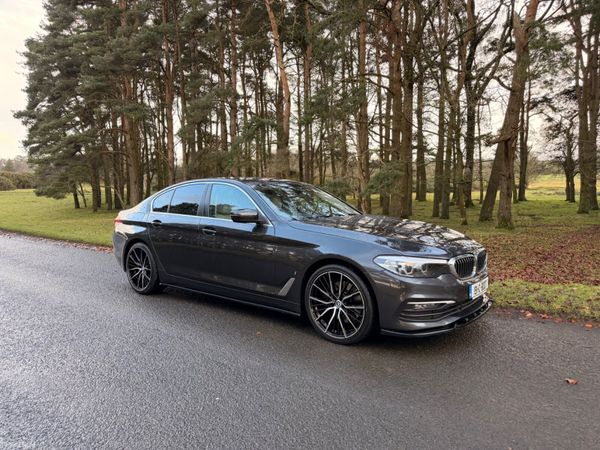 BMW 5-Series Saloon, Petrol Plug-in Hybrid, 2019, Grey