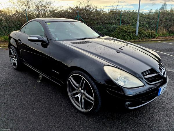 Mercedes-Benz SLK Convertible, Petrol, 2005, Black