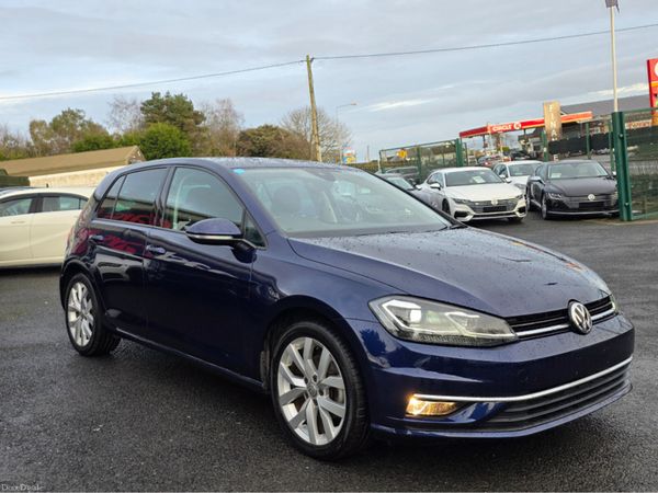 Volkswagen Golf Hatchback, Petrol, 2017, Blue