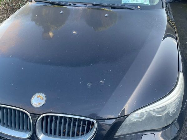 BMW 5-Series Saloon, Diesel, 2009, Black
