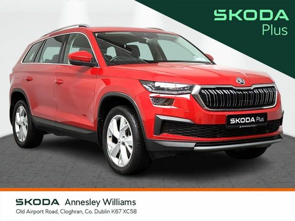 Skoda Kodiaq SUV, Diesel, 2023, Red