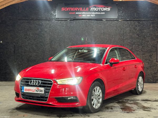 Audi A3 Saloon, Petrol, 2016, Red