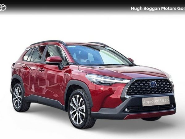 Toyota Corolla Cross SUV, Petrol Hybrid, 2024, Red