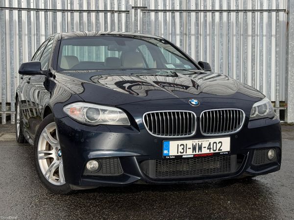 BMW 5-Series Saloon, Diesel, 2013, Black