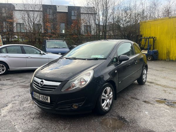Opel Corsa Hatchback, Petrol, 2007, Black