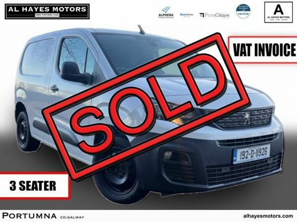 Peugeot Partner MPV, Diesel, 2019, White