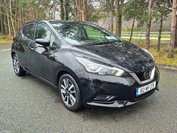 Nissan Micra Hatchback, Petrol, 2018, Black