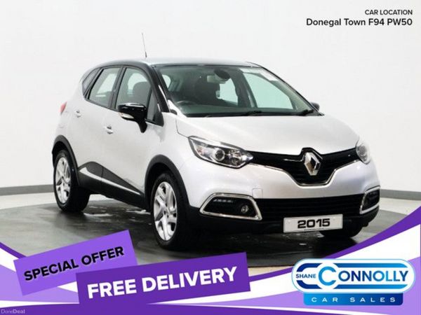 Renault Captur Hatchback, Diesel, 2015, Silver