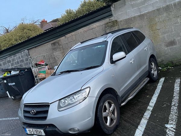 Hyundai Santa Fe SUV, Diesel, 2010, Silver