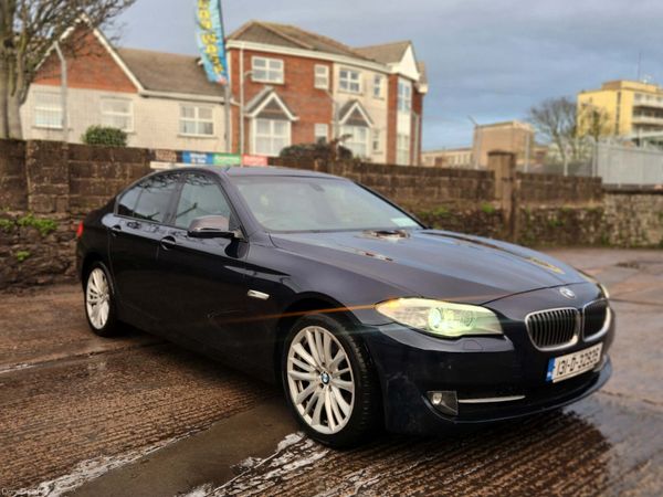 BMW 5-Series Saloon, Diesel, 2013, Blue