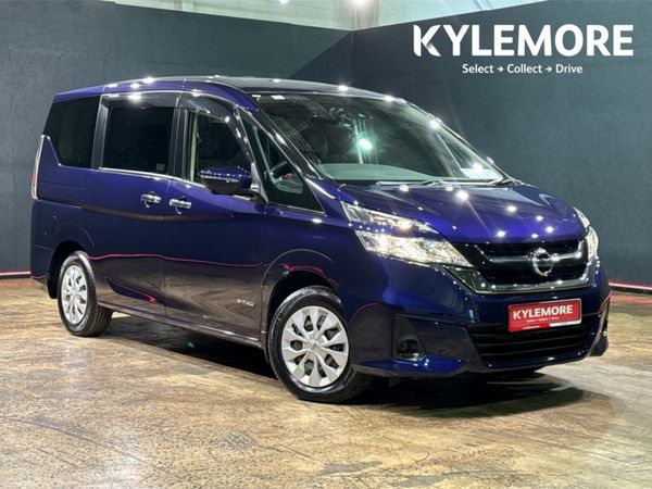 Nissan Serena MPV, Petrol Hybrid, 2018, Blue