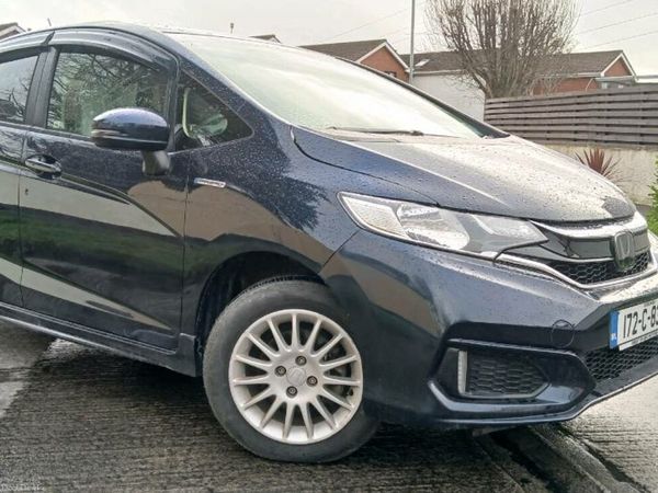 Honda Fit Hatchback, Petrol Hybrid, 2017, Blue
