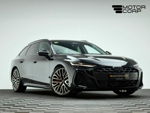 Audi A6 Estate, Petrol Plug-in Hybrid, 2025, Black