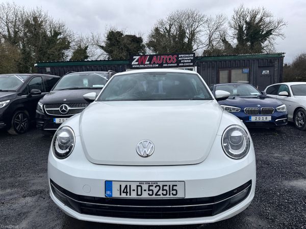 Volkswagen Beetle Hatchback, Petrol, 2014, White