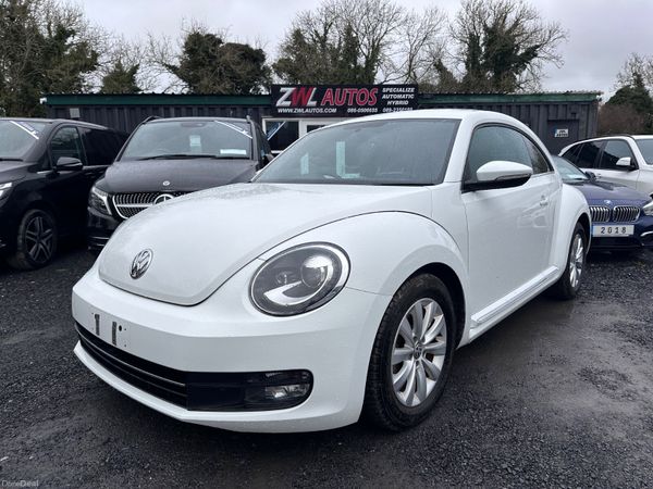 Volkswagen Beetle Hatchback, Petrol, 2014, White