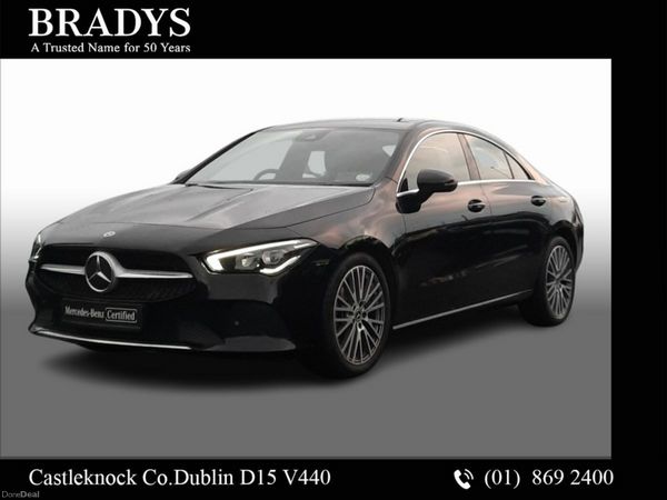 Mercedes-Benz CLA Saloon, Petrol, 2023, Black