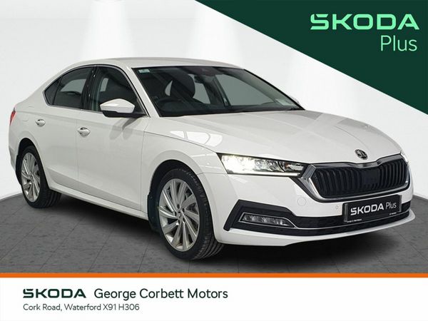 Skoda Octavia Saloon, Petrol, 2023, White