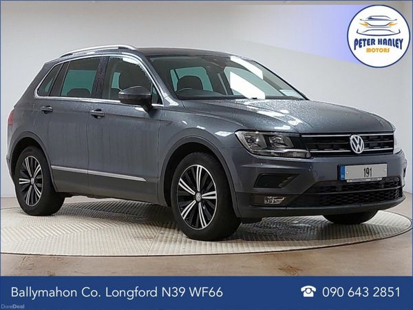 Volkswagen Tiguan SUV, Diesel, 2019, Grey