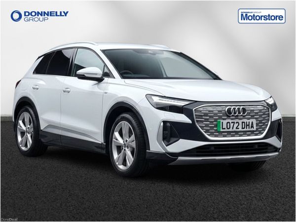 Audi Q4 Estate, Electric, 2022, White