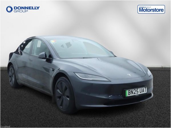 Tesla Model 3 Saloon, Electric, 2025, Grey