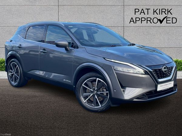 Nissan Qashqai Hatchback, Petrol Hybrid, 2023, Grey