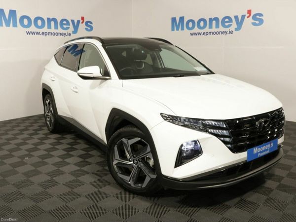 Hyundai Tucson SUV, Petrol Hybrid, 2022, White