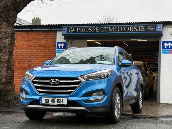 Hyundai Tucson SUV, Diesel, 2016, Blue