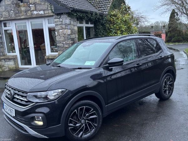 Volkswagen T-Cross Estate/Jeep, Petrol, 2023, Black