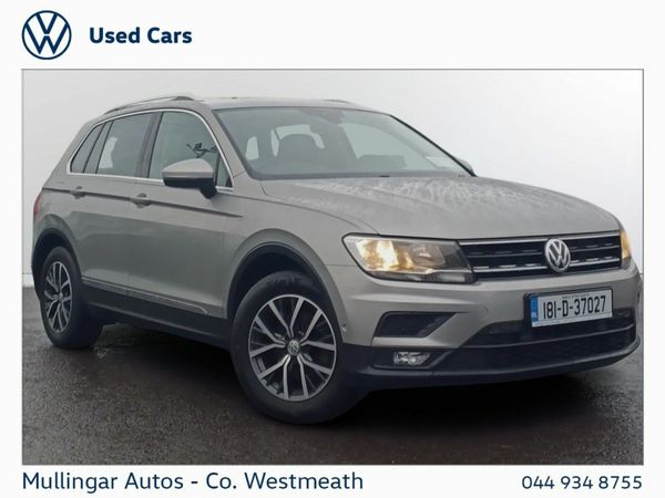 Volkswagen Tiguan SUV, Diesel, 2018, Grey