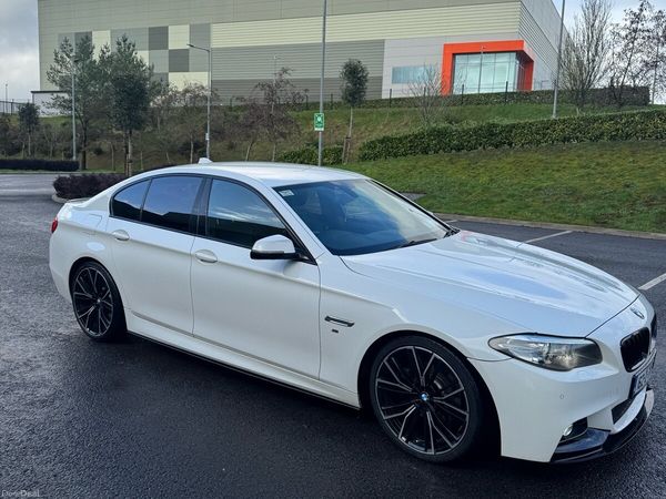 BMW 5-Series Saloon, Diesel, 2016, White