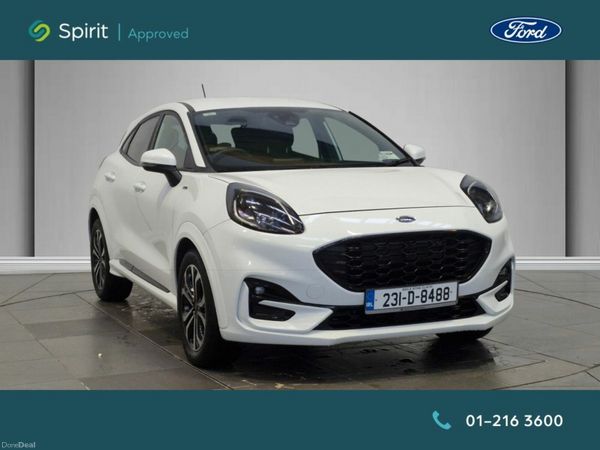 Ford Puma MPV, Petrol Hybrid, 2023, White