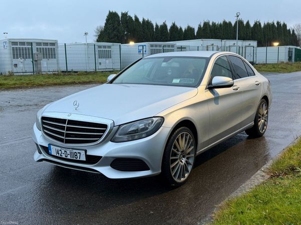 Mercedes-Benz C-Class Saloon, Diesel, 2014, Silver