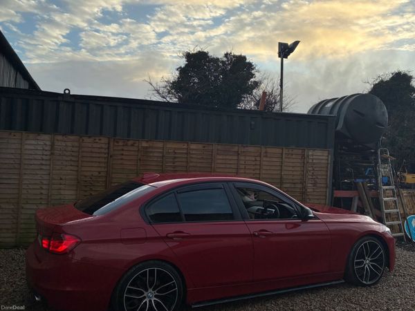 BMW 3-Series Saloon, Diesel, 2012, Red