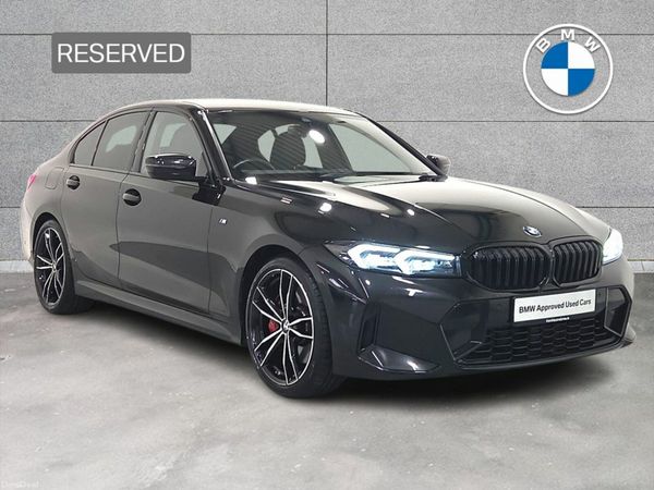 BMW 3-Series Saloon, Petrol, 2024, Black