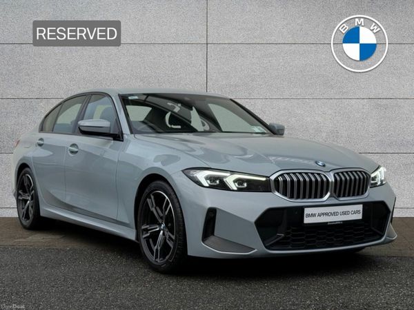BMW 3-Series Saloon, Diesel Hybrid, 2024, Grey
