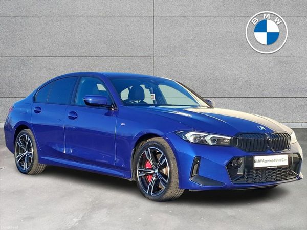 BMW 3-Series Saloon, Petrol Plug-in Hybrid, 2025, Blue