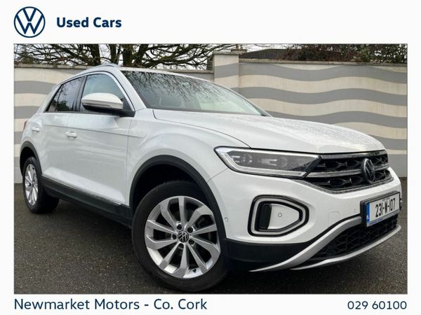 Volkswagen T-Roc SUV, Diesel, 2023, White