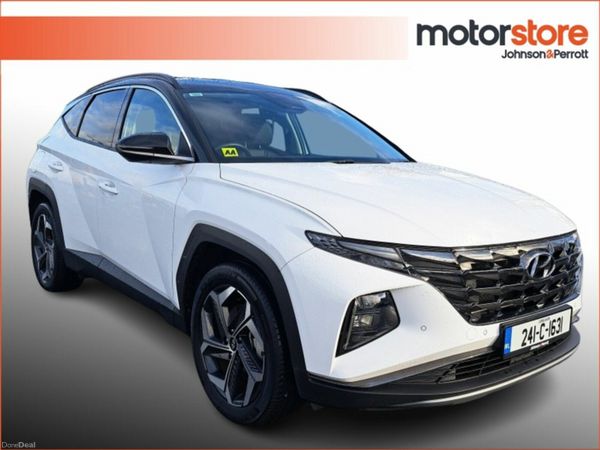 Hyundai Tucson SUV, Petrol Plug-in Hybrid, 2024, White