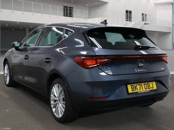 SEAT Leon Hatchback, Petrol Hybrid, 2021, Grey