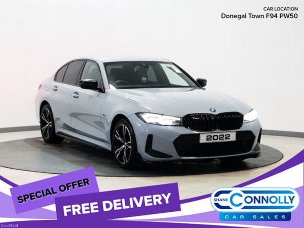 BMW 3-Series Saloon, Petrol Hybrid, 2022, Grey