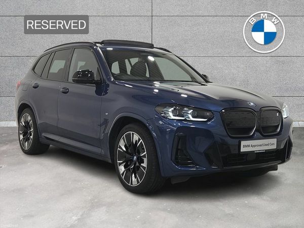 BMW iX3 SUV, Electric, 2022, Blue