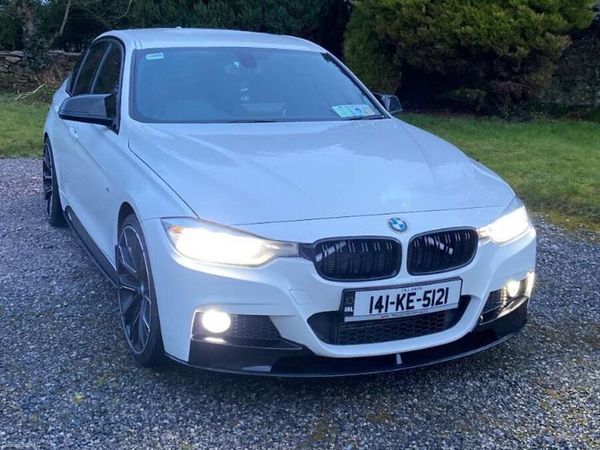 BMW 3-Series Saloon, Diesel, 2014, White