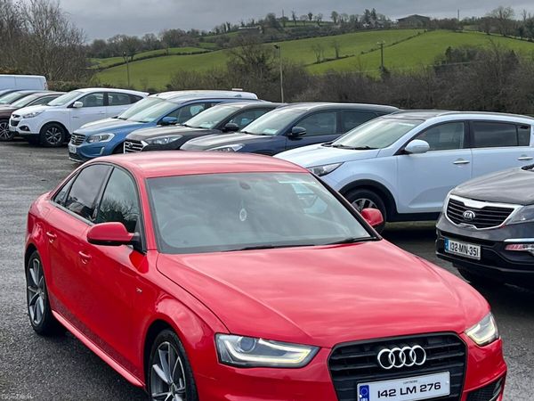 Audi A4 Saloon, Diesel, 2014, Red