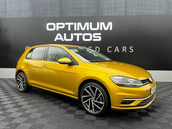 Volkswagen Golf Hatchback, Petrol, 2018, Yellow