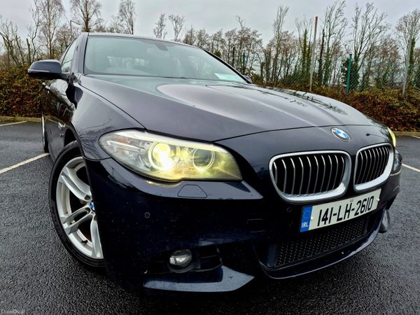 BMW 5-Series Saloon, Diesel, 2014, Black