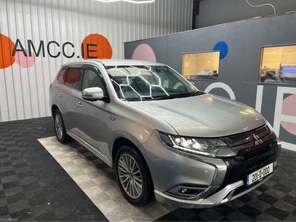 Mitsubishi Outlander SUV, Petrol Plug-in Hybrid, 2020, Silver