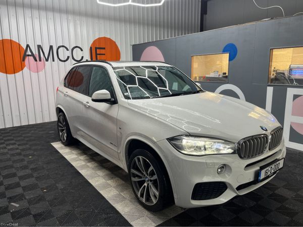 BMW X5 SUV, Petrol Plug-in Hybrid, 2016, Red