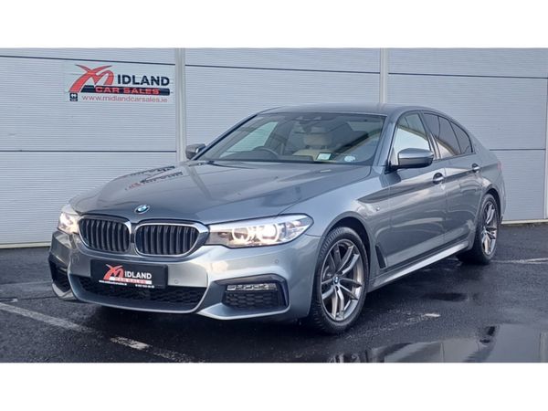 BMW 5-Series Saloon, Diesel, 2018, Blue