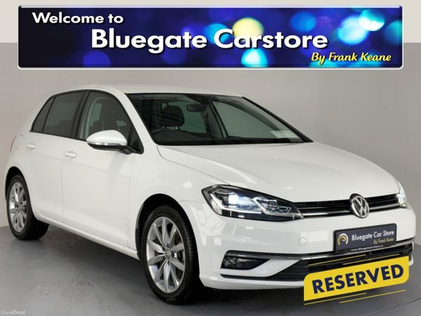 Volkswagen Golf Hatchback, Petrol, 2018, White